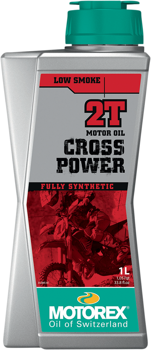 Motorex Cross Power Synthetic 2T Engine Oil - 1L