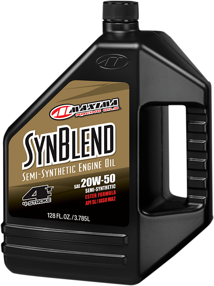 Maxima SynBlend Semi-Synthetic 4T Engine Oil - 20W-50 - 1 U.S. gal.