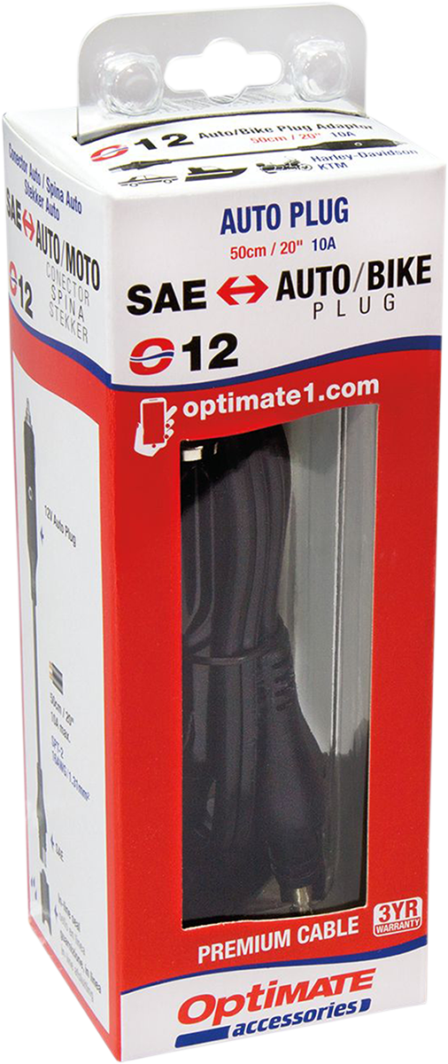 Tecmate OptiMate™ Charger Cord Adapter