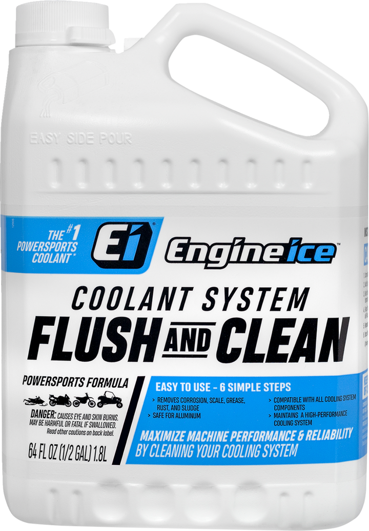 Engine Ice Coolant System Flush and Clean - 1/2 Gallon