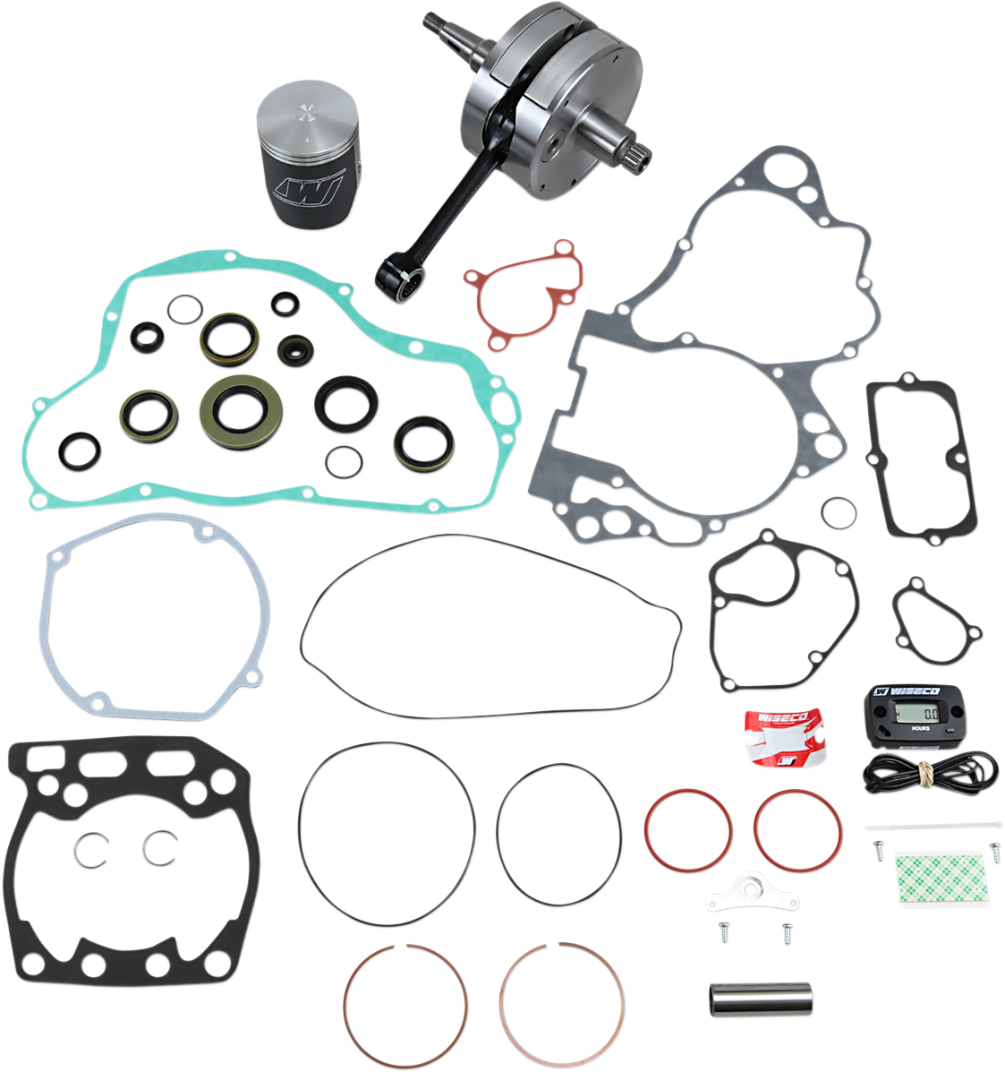 Wiseco PWR165A-100 Engine Rebuild Kit for Suzuki RM250, 66.40 mm