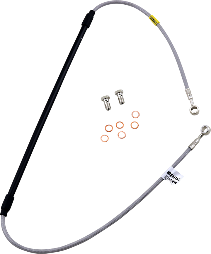 GBRAKES FK003D480-1 Stainless Steel Braided Brake Line Kit