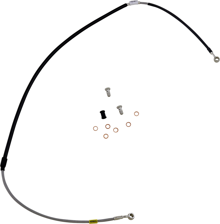 GBRAKES Stainless Steel Brake Line Kit FK003D347-1