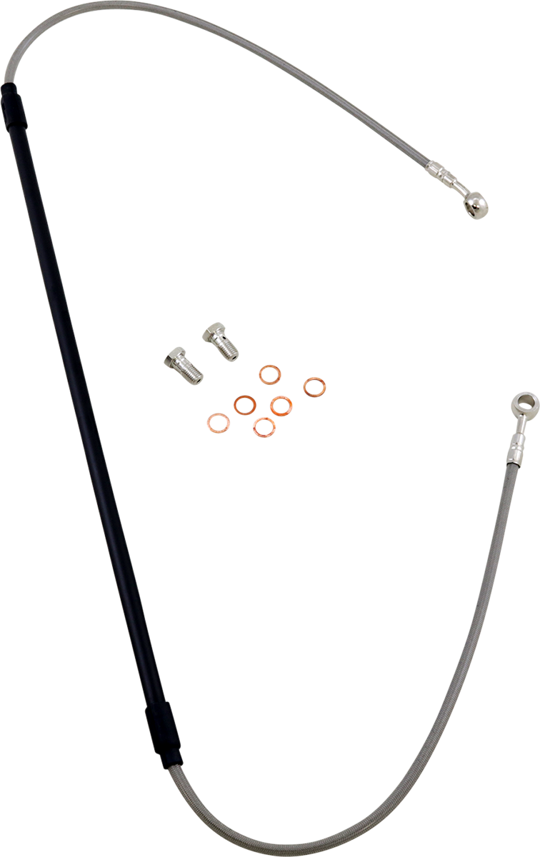 GBRAKES FK003D933-1 Stainless Steel Braided Brake Line Kit