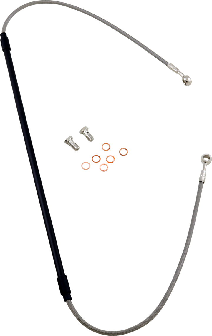 GBRAKES FK003D933-1 Stainless Steel Braided Brake Line Kit