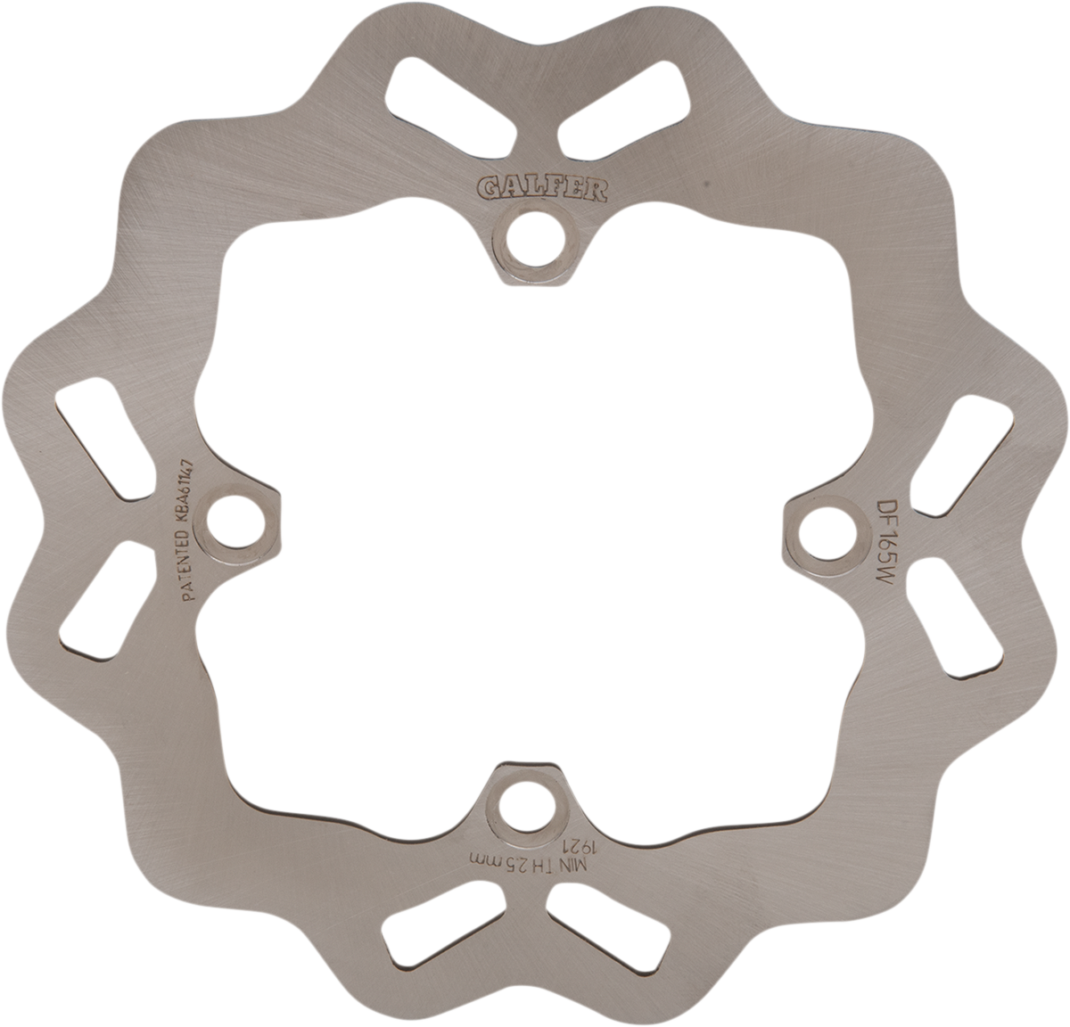Galfer DF165W Rear Brake Rotor for Kawasaki and Suzuki