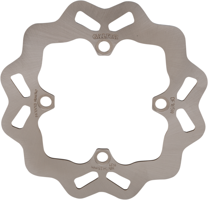Galfer DF165W Rear Brake Rotor for Kawasaki and Suzuki