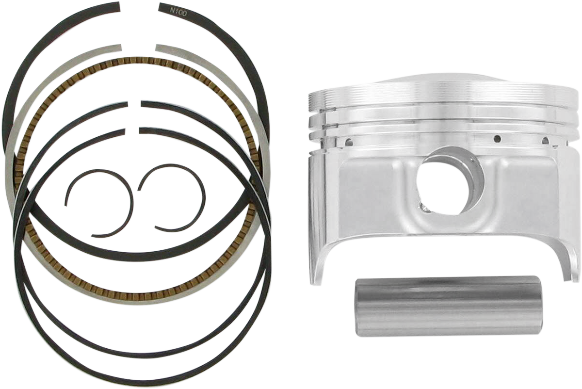 Wiseco 4466M07800 Forged Piston Kit, 78.00 mm, Honda