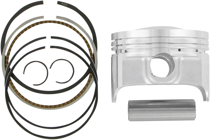 Wiseco 4466M07800 Forged Piston Kit, 78.00 mm, Honda