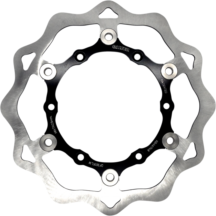 Galfer DF301FLW Front Brake Rotor for Suzuki and Yamaha Motorcycles