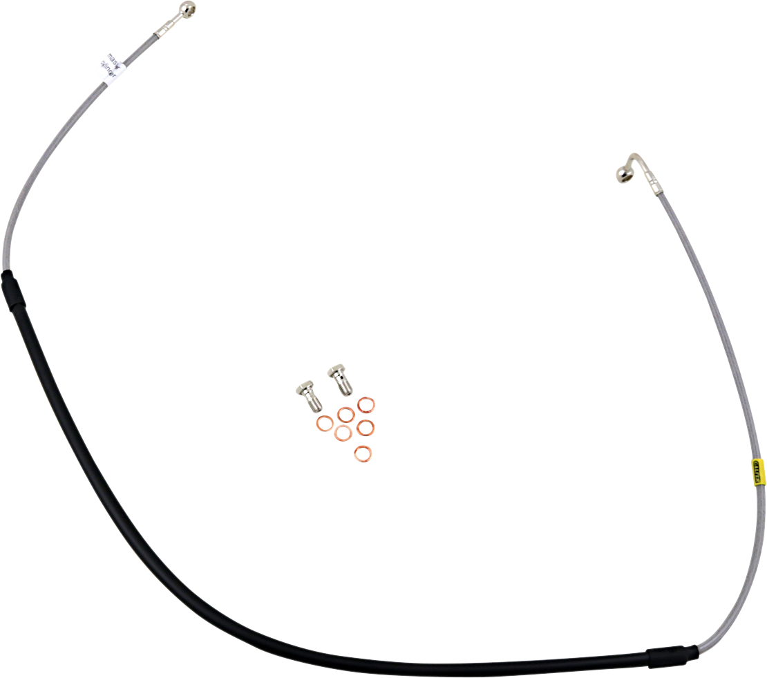 GBRAKES FK003D126-1 Stainless Steel Braided Brake Line Kit