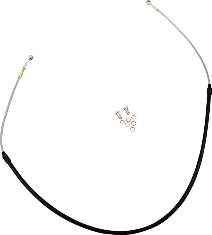 GBRAKES FK003D209-1 Stainless Steel Braided Brake Line Kit