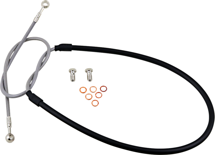 GBRAKES Stainless Steel Brake Line Kit FK003D344-1