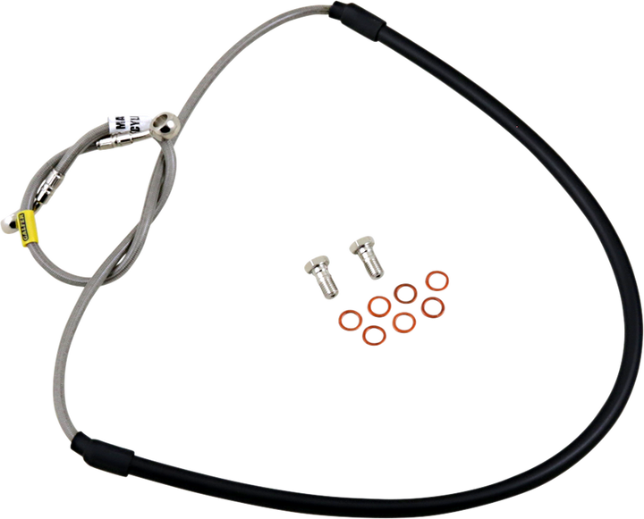 GBRAKES FK003D539-1 Stainless Steel Braided Brake Line Kit