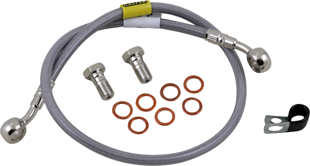 GBRAKES Stainless Steel Brake Line Kit FK003D597R