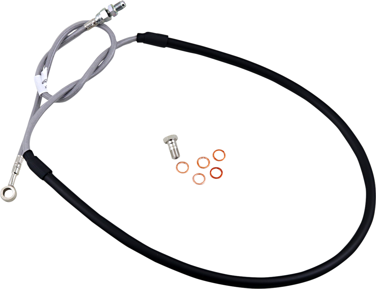 GBRAKES Stainless Steel Braided Brake Line Kit FK003D893-1