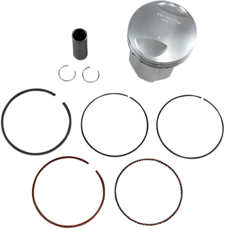 WISECO 4045M08700 Forged Piston Kit, 87.00 mm, Yamaha