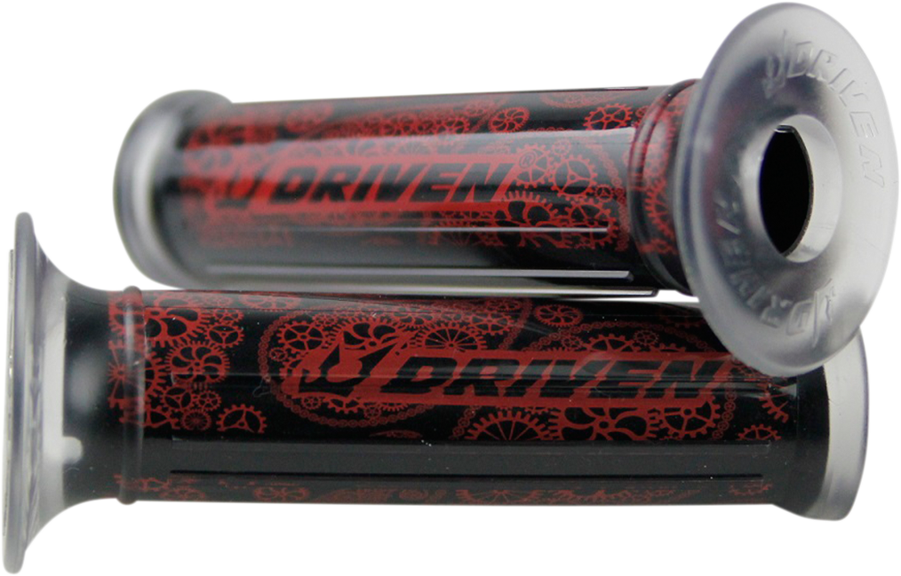 DRIVEN RACING Bandana Grips - Red, Part Number D335 RD