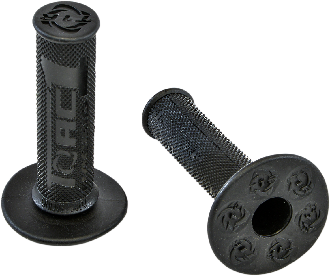 TORC1 Kev-Tec Hotlap MX Grips - Black, Part Number 4000-0202