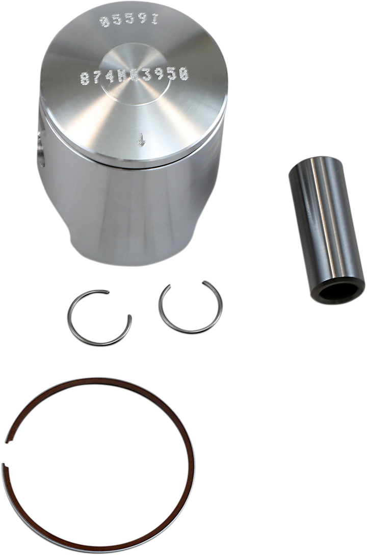 WISECO 874M03950 Piston Kit, 39.50 mm for GasGas, Husqvarna and KTM 2-Stroke Engines