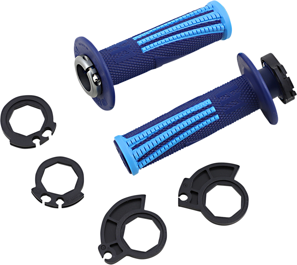 ODI Emig Pro V2 Lock-On Grips Navy/Light Blue H36EPDU