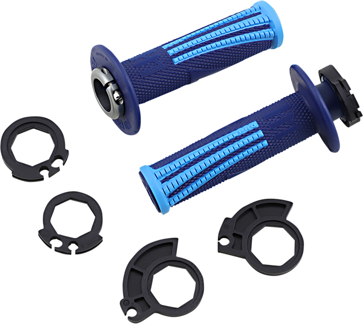ODI Emig Pro V2 Lock-On Grips Navy/Light Blue H36EPDU