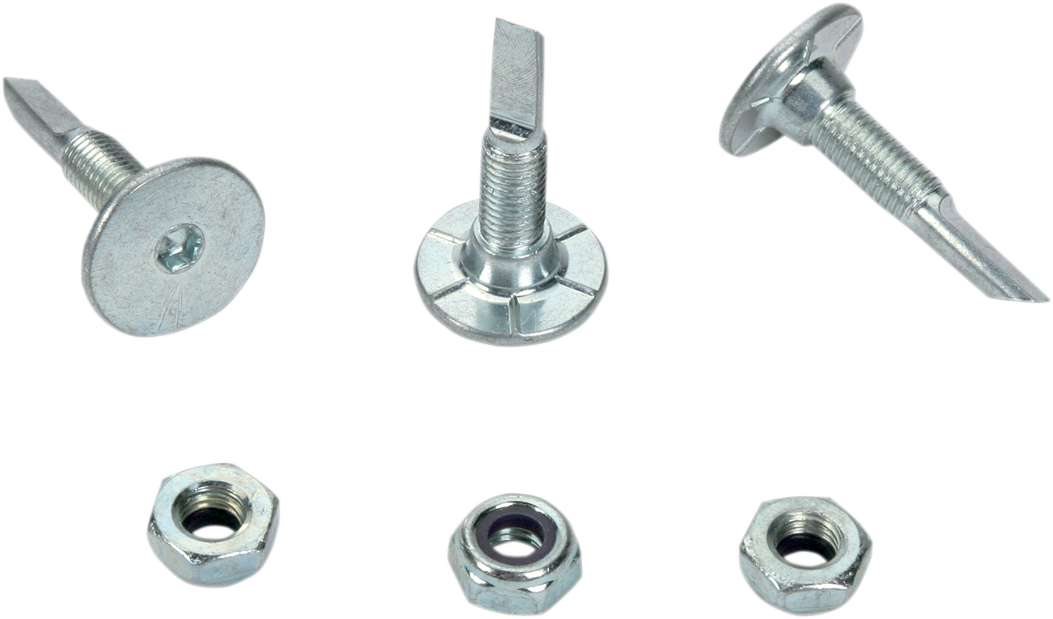 STUD BOY Assassins Push-Through Drag Studs with Standard Locknuts - Competition - 1.500" - 48 Pack 2465-P2