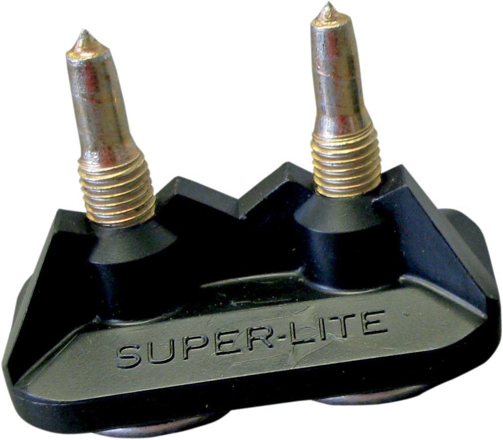 STUD BOY Double Backing Plates - Pro Series Super Lite - Black - 24 Pack 2522-P1-BLK