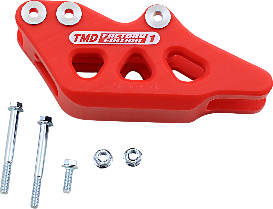 T.M. DESIGNWORKS RCG-CR3-RD Red Chain Guide for Honda
