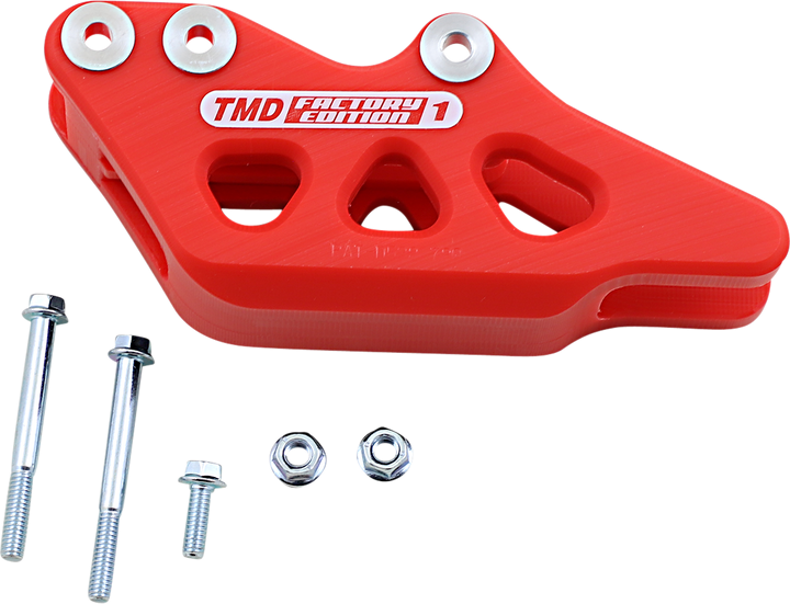 T.M. DESIGNWORKS RCG-CR3-RD Red Chain Guide for Honda