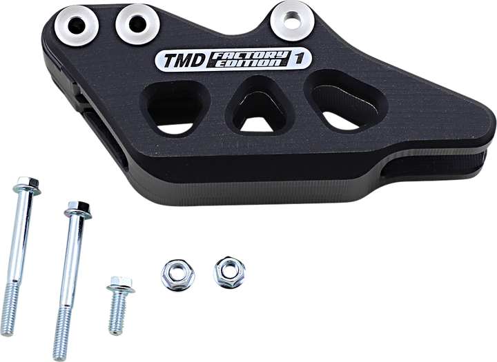 T.M. DESIGNWORKS RCG-CR2-BK Chain Guide, Black for Honda and TM