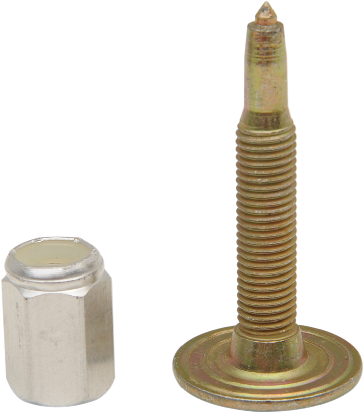 STUD BOY Power Point Carbide/Push-Through Studs with Power Tower Locknuts - 1.875" - 24 Pack 2350-P1