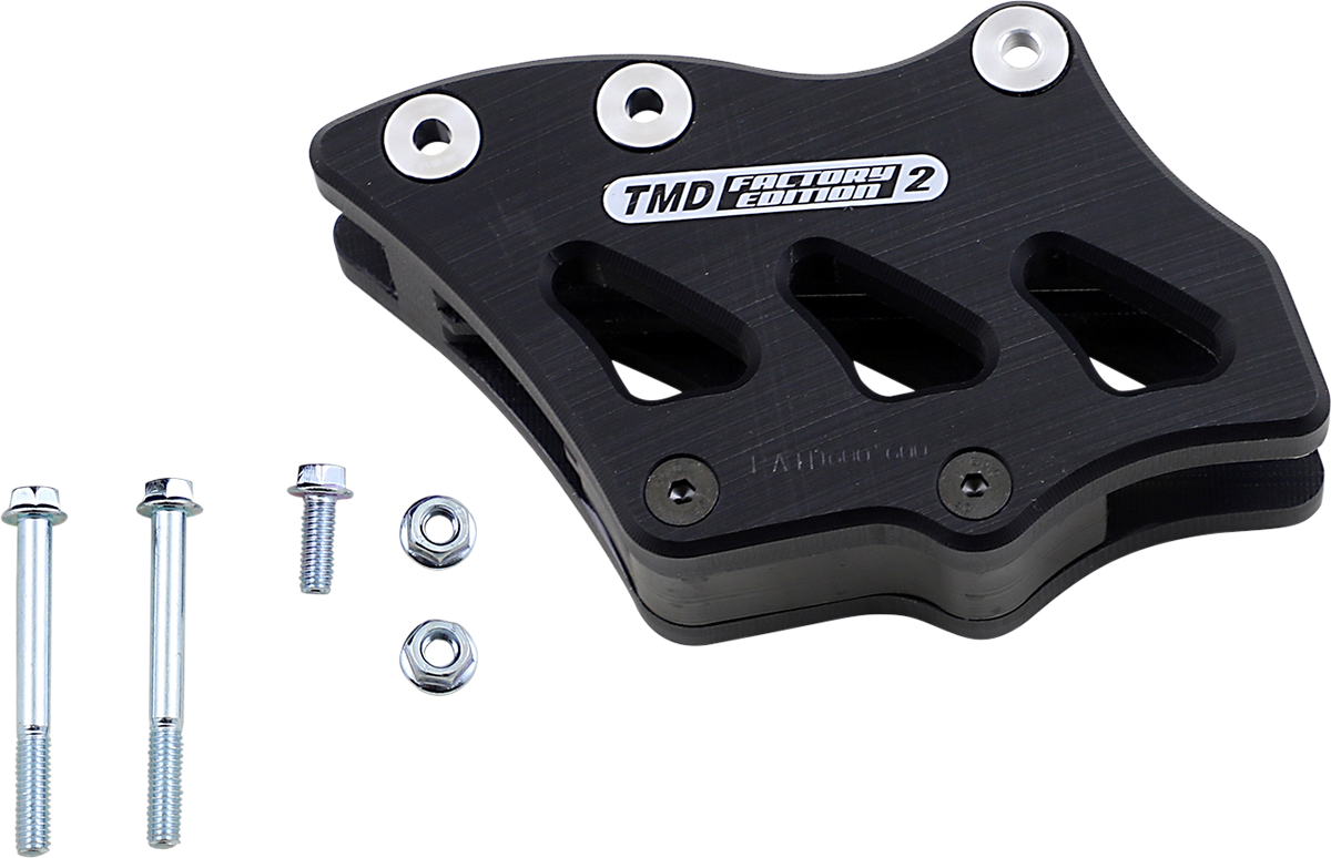 T.M. Designworks RCG-SY2-BK Chain Guide, Black for Suzuki and Yamaha