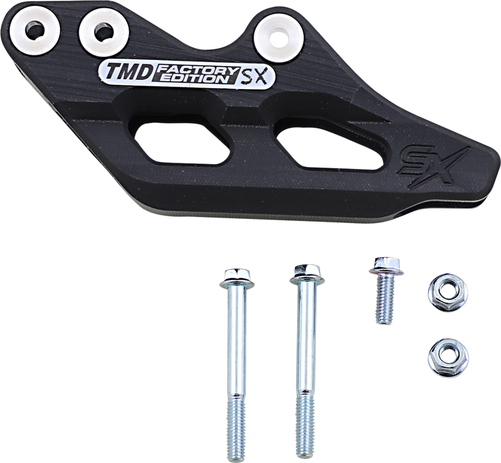 T.M. Designworks Honda Chain Guide - Black, HOCG-SX5-BK