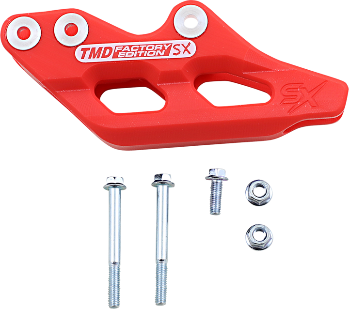 T.M. Designworks HOCG-SX5-RD Red Chain Guide for Honda