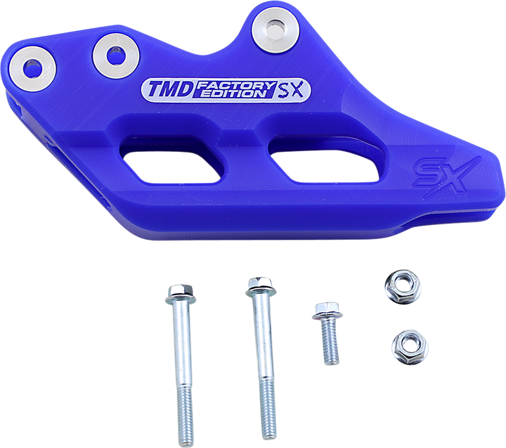 T.M. Designworks Blue Chain Guide YZCG-SX5-BU for Yamaha