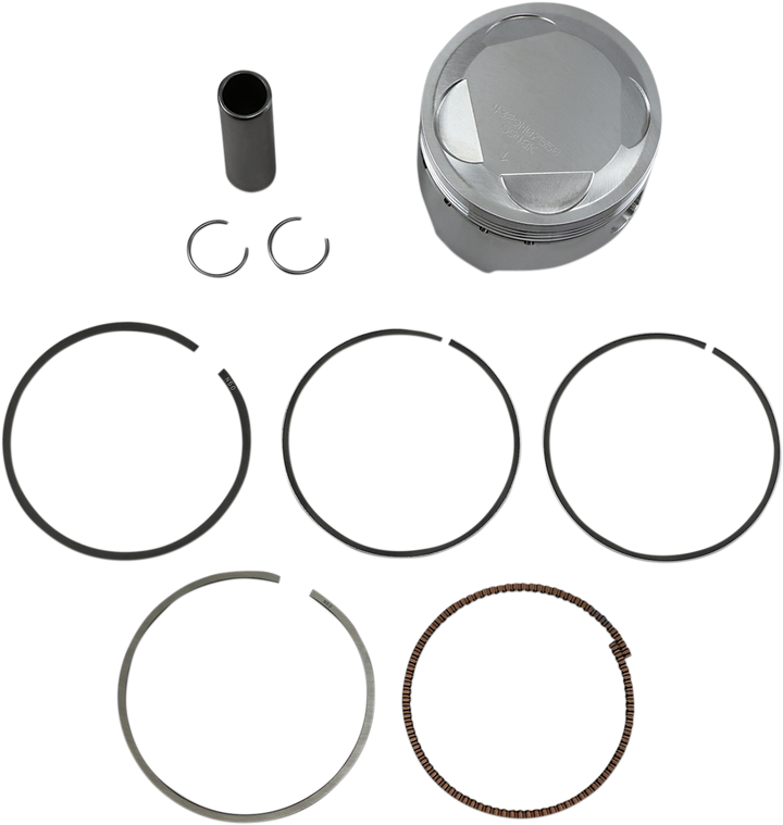 WISECO 4329M07600 Piston Kit, 3.0 in Bore, Honda 4-Stroke Engines
