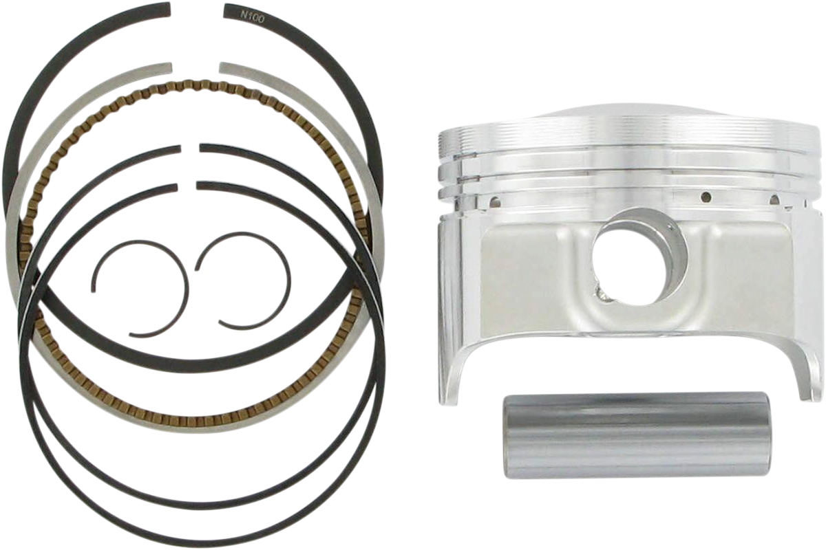 WISECO 4466M07300 Forged Piston Kit, 73.00 mm, Honda