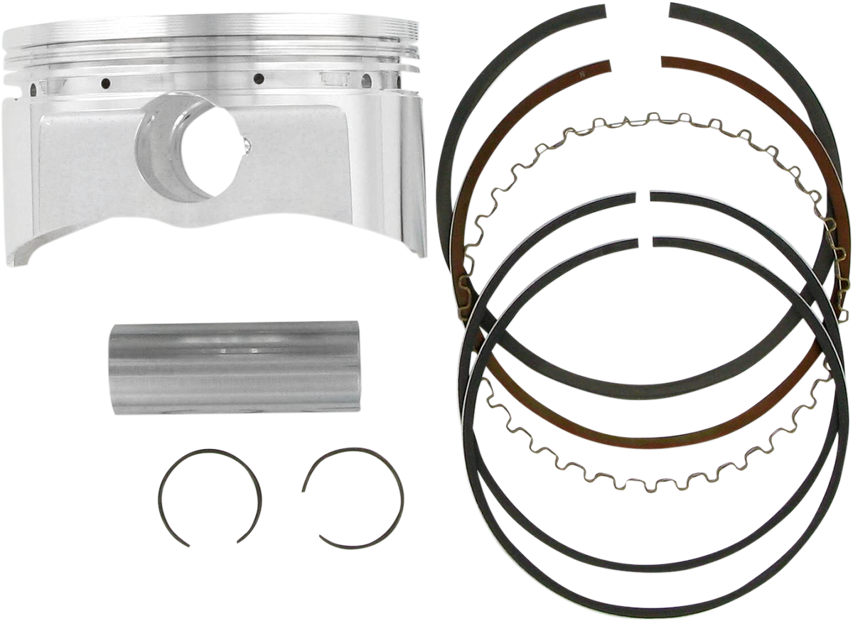 WISECO 4562M10100 Forged Piston Kit, 101.00 mm, Honda