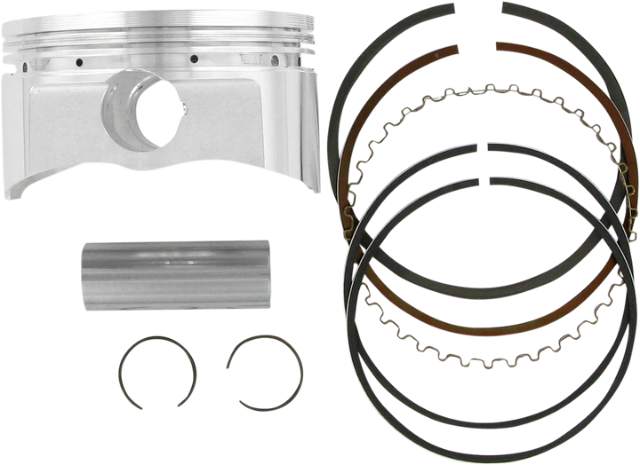 WISECO 4562M10100 Forged Piston Kit, 101.00 mm, Honda
