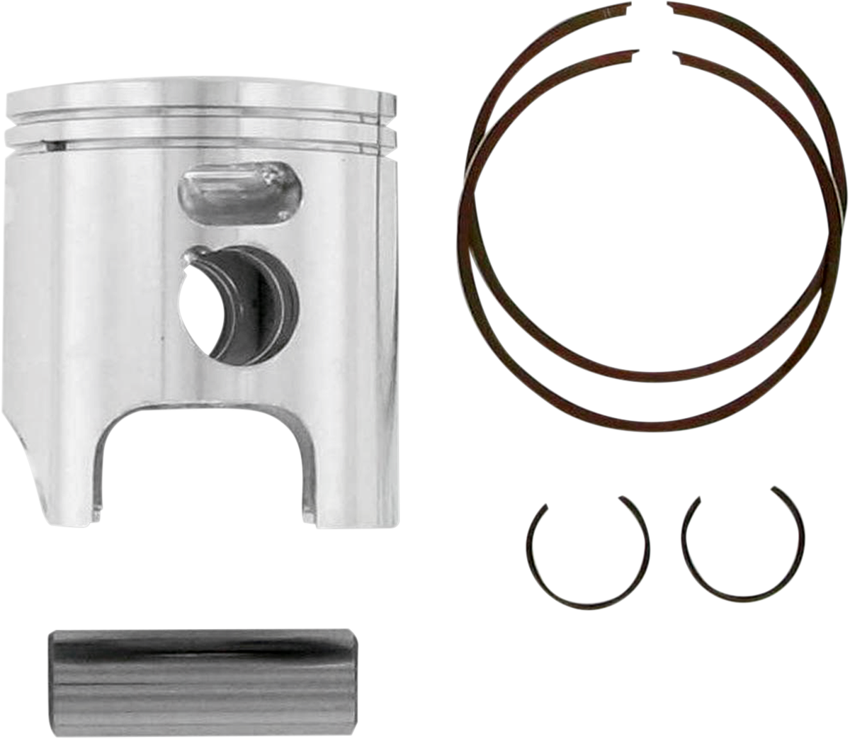 WISECO 644M04900 Piston Kit, 49.00 mm, for Kawasaki KX80