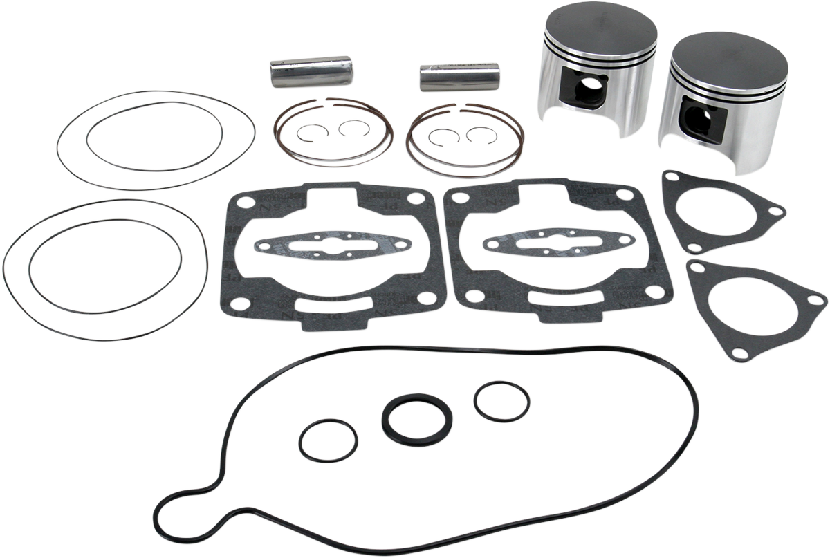 WISECO Piston Kit with Gaskets - 81.00 mm - Polaris Engine Type - Polaris SK1272
