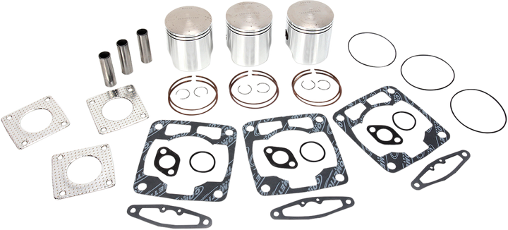 WISECO Piston Kit with Gaskets - 72.00 mm - Fuji Engine Type - Polaris SK1296