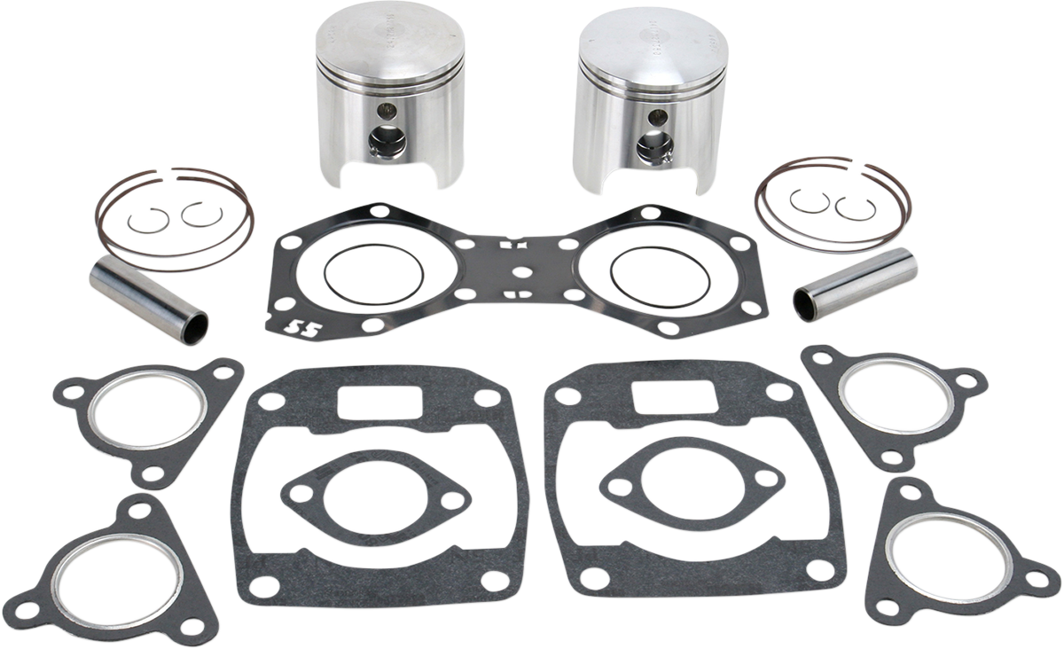 WISECO Piston Kit with Gaskets - 74.00 mm - Fuji Engine Type - Polaris SK1307
