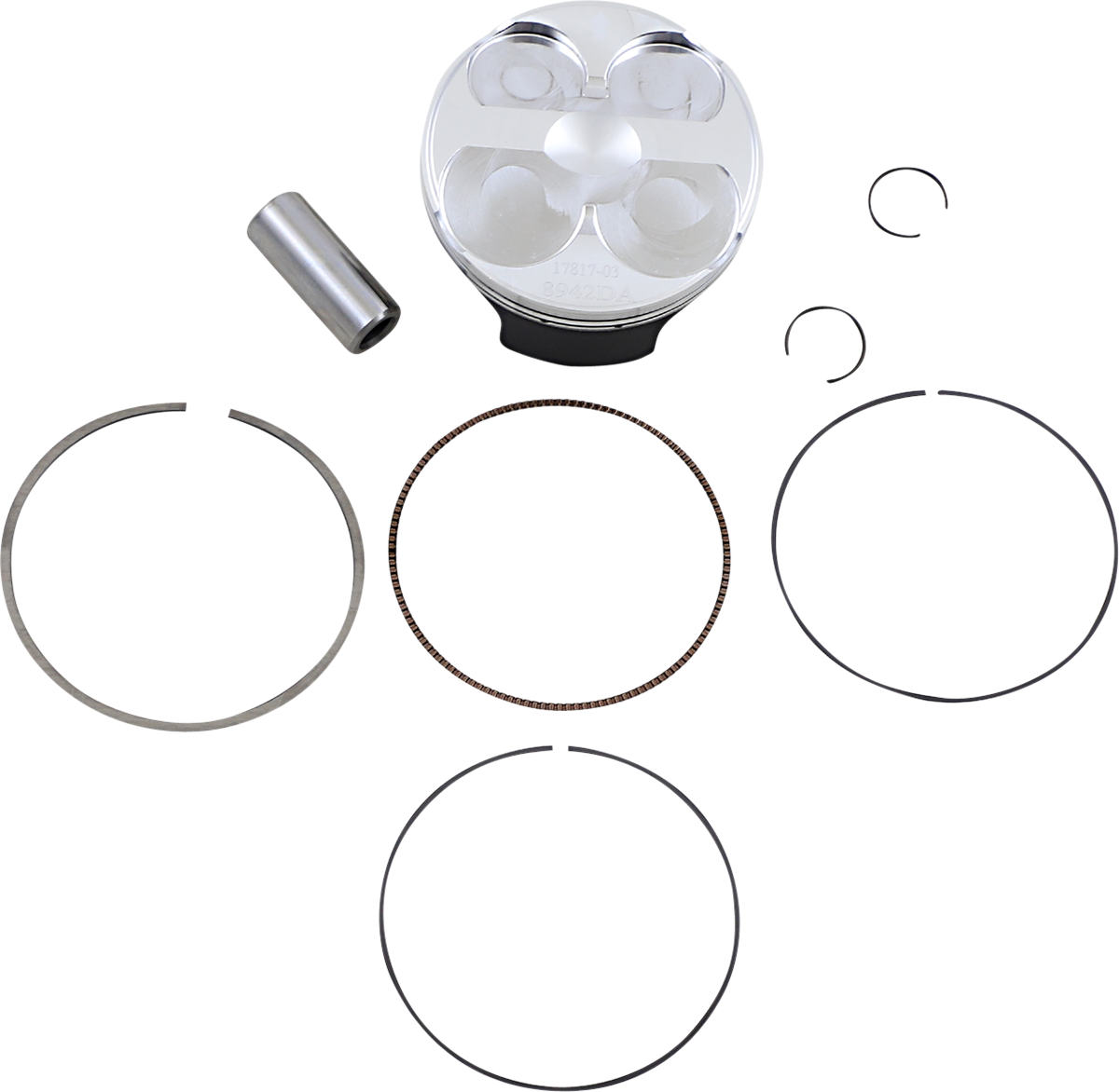 Wössner 8942DA Piston Kit, 76.95 mm, for Yamaha
