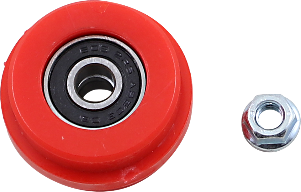 T.M. Designworks Powerlip Chain Roller, Red, Honda - PLR-560-RD