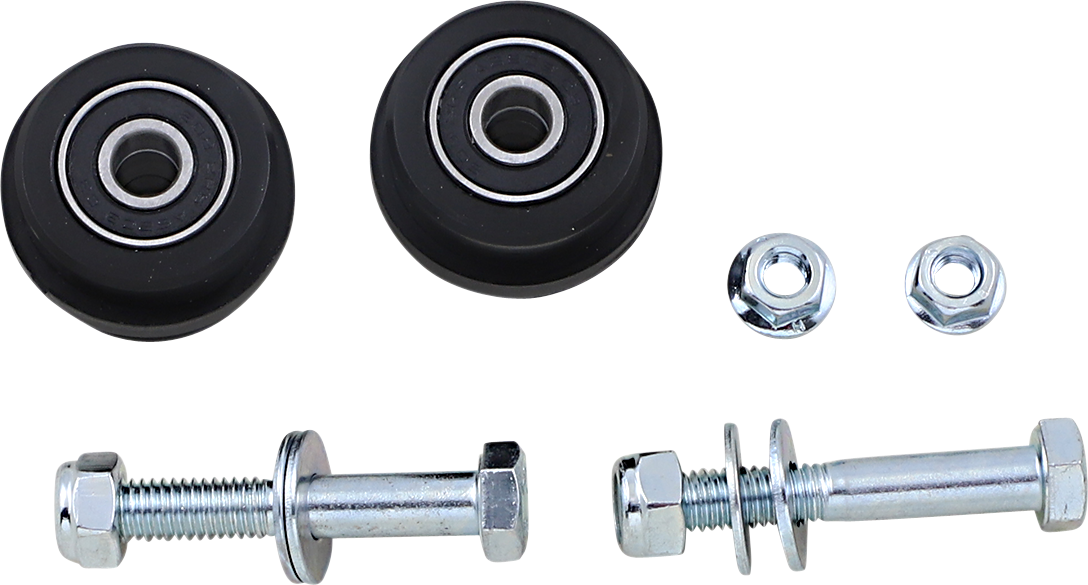 T.M. DESIGNWORKS Powerlip Chain Roller Black for Kawasaki and Suzuki, ZDK-KXM-BK