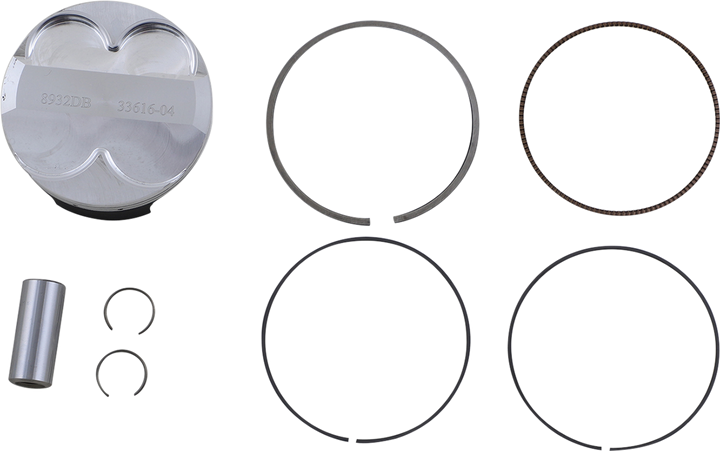 Wossner 8932DB Piston Kit, 76.97 mm, Kawasaki