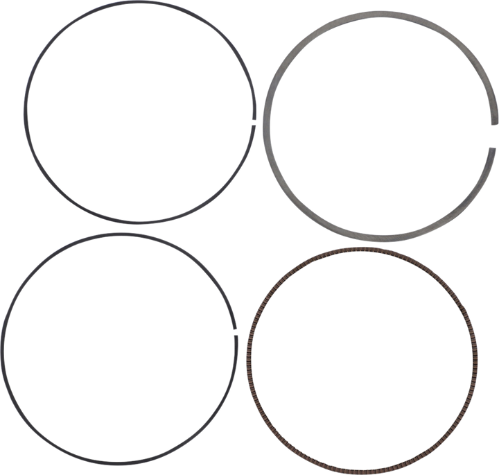 Wossner RIK96.00E Replacement Piston Ring Set for 4-Stroke Pistons