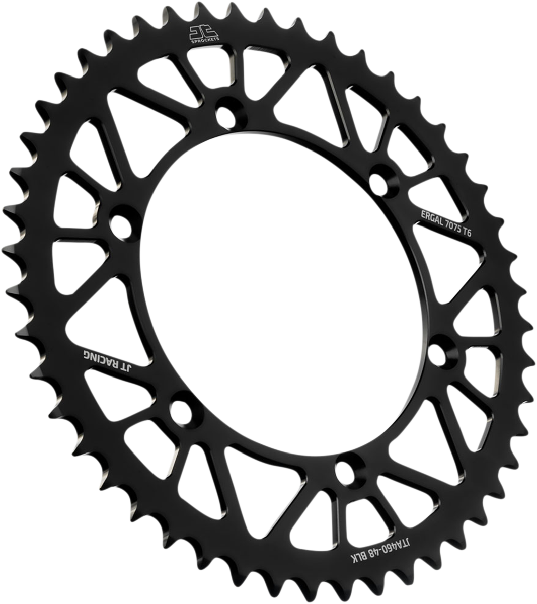 JT Sprockets JTA460.48BLK Rear Sprocket for Kawasaki, Black, 48-Tooth
